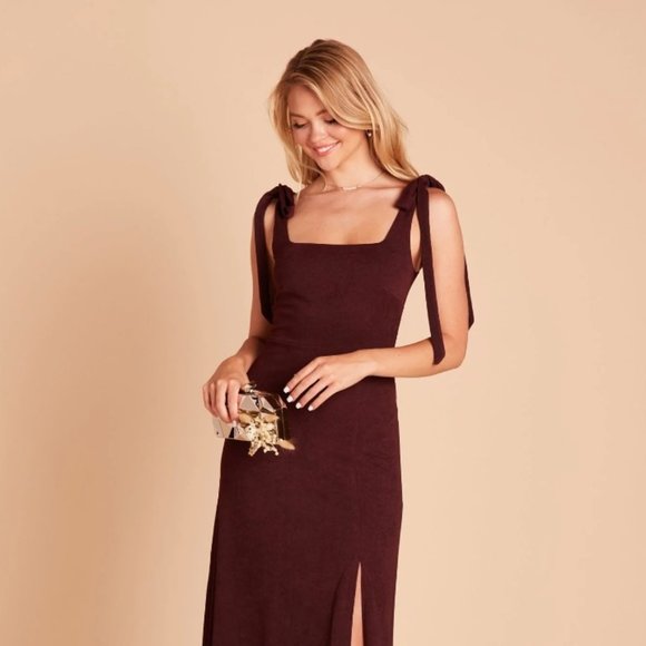 Birdy Grey ALEX CONVERTIBLE DRESS CREPE CABERNET - Picture 1 of 9